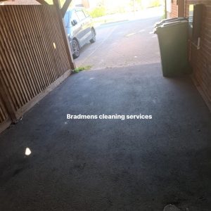 Clean driveway